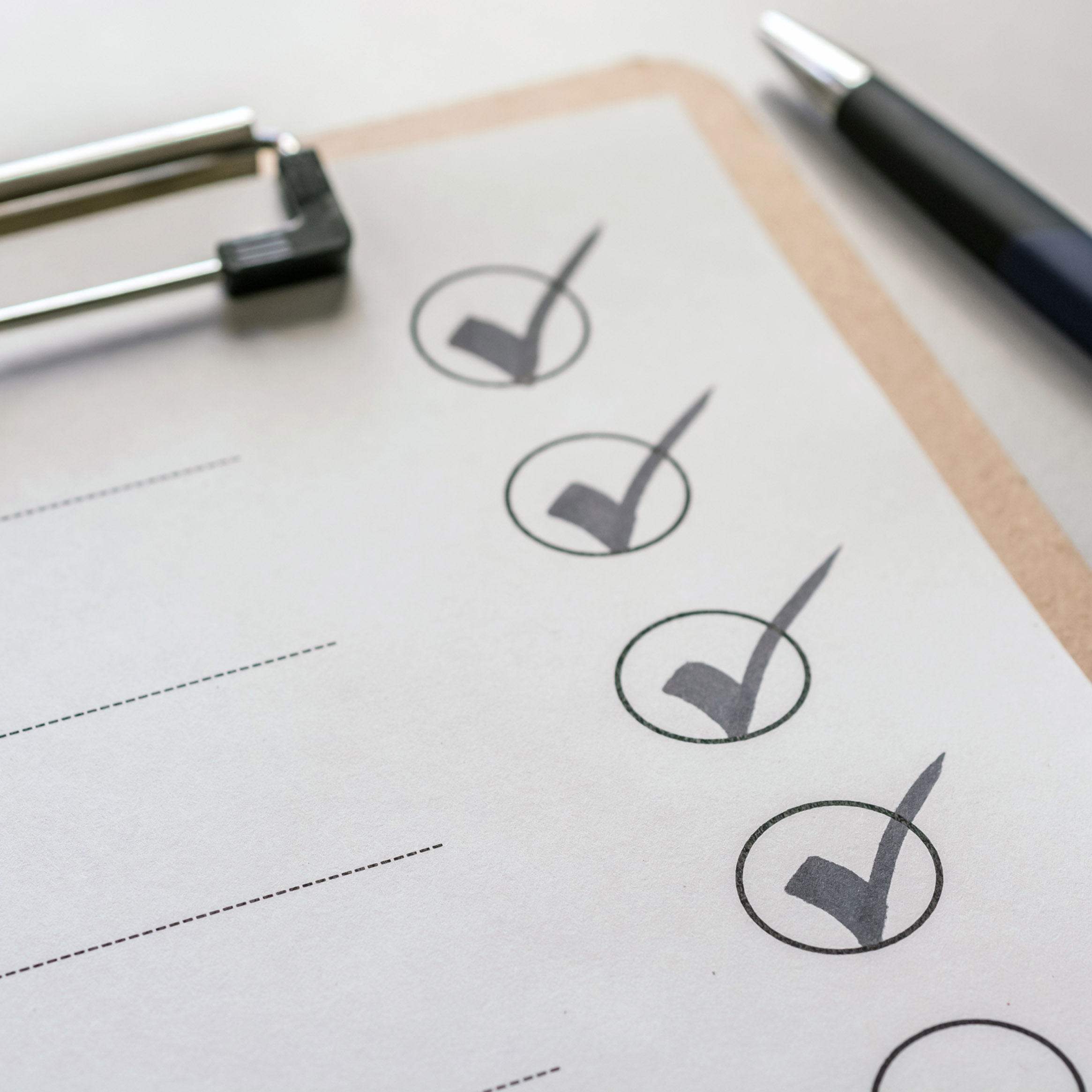 Jurors' Checklist